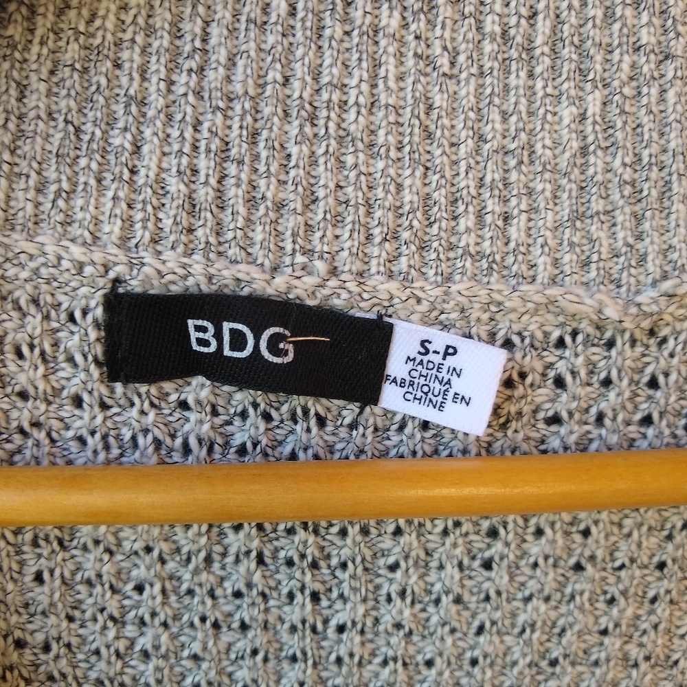 BDG | knit faux wrap sweater - Picture 2 of 7